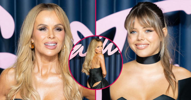 Amanda Holden and her daughter Lexi at the Fashion Awards