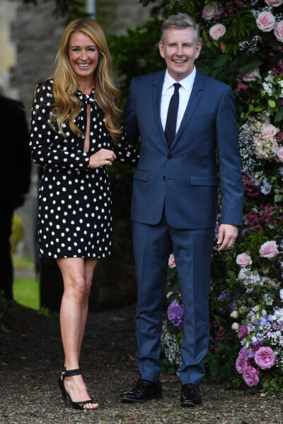 Cat Deeley and Patrick kielty at event