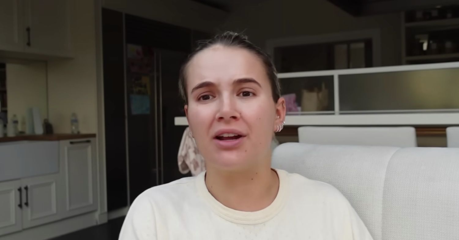 Molly looking serious