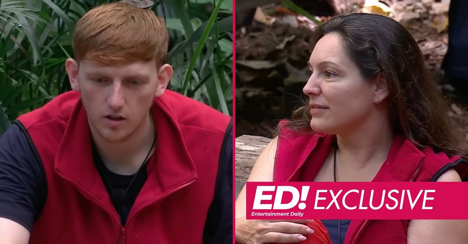 Angry Ginge and Kelly Brook on I'm A Celeb