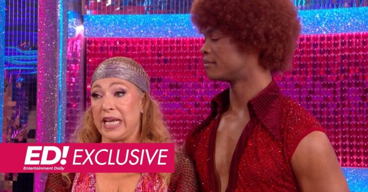 Alex Kingston and Johannes Radebe on Strictly
