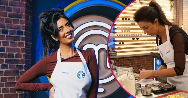 Noreen Khan on Celebrity MasterChef