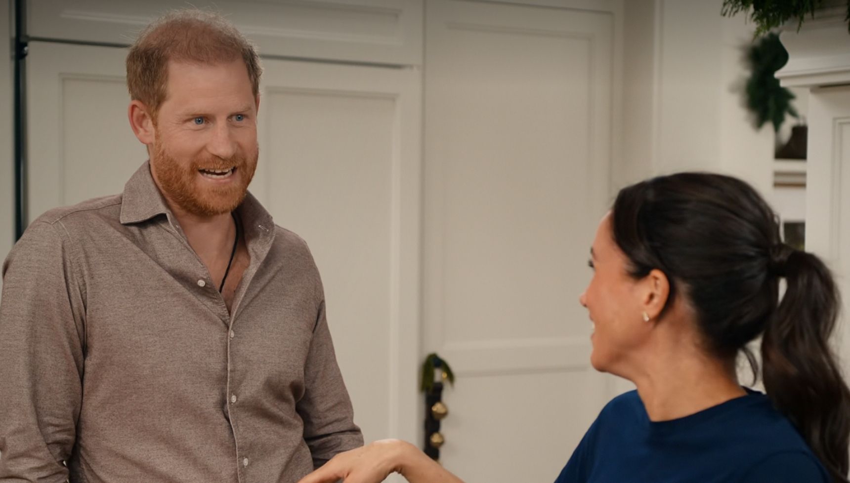 Prince Harry and Meghan Markle in With Love, Meghan