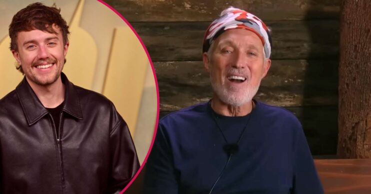 (l) Roman Kemp at Fallout season 2 screening (r) Martin Kemp on I'm A Celeb