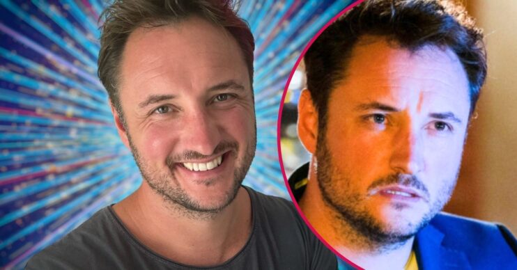 James Bye's Strictly promotional image (Credit: BBC/Composite: ED!)
