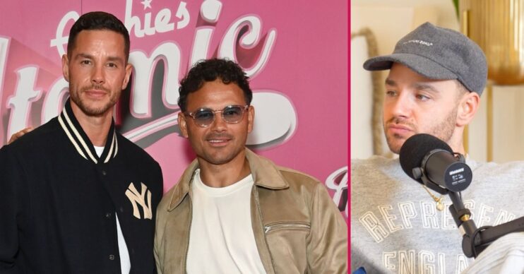 Scott and Ryan Thomas at event / Adam Thomas on podcast