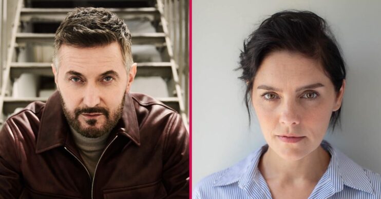 Richard Armitage and Annabel Scholey head shots