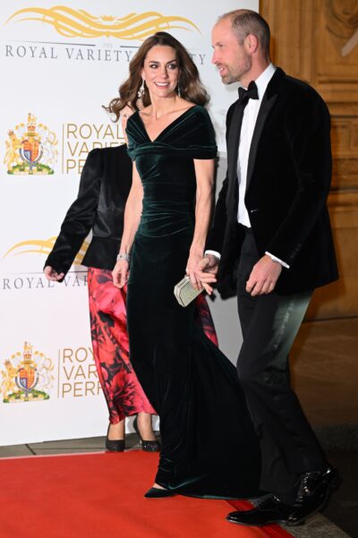 Princess Kate and Prince William at the Royal Variety Performance