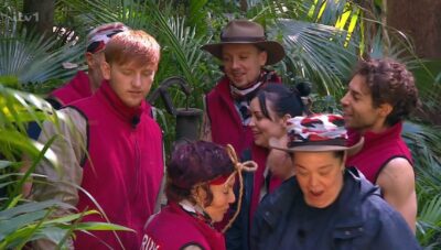 The I'm A Celebrity campmates gathered