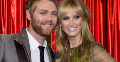 Brian McFadden and Delta Goodrem at the MTV Australia awards