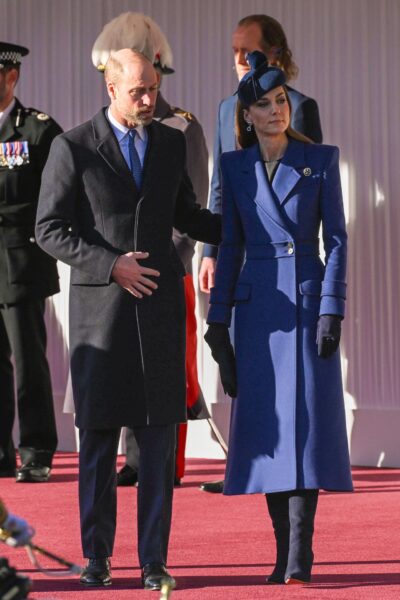 Prince William and Kate Middleton at state visit
