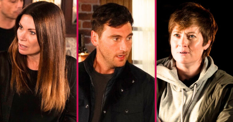 Coronation Street's Carla, Kit, Becky