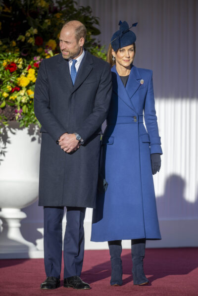The Prince and Princess of Wales at the German state visit