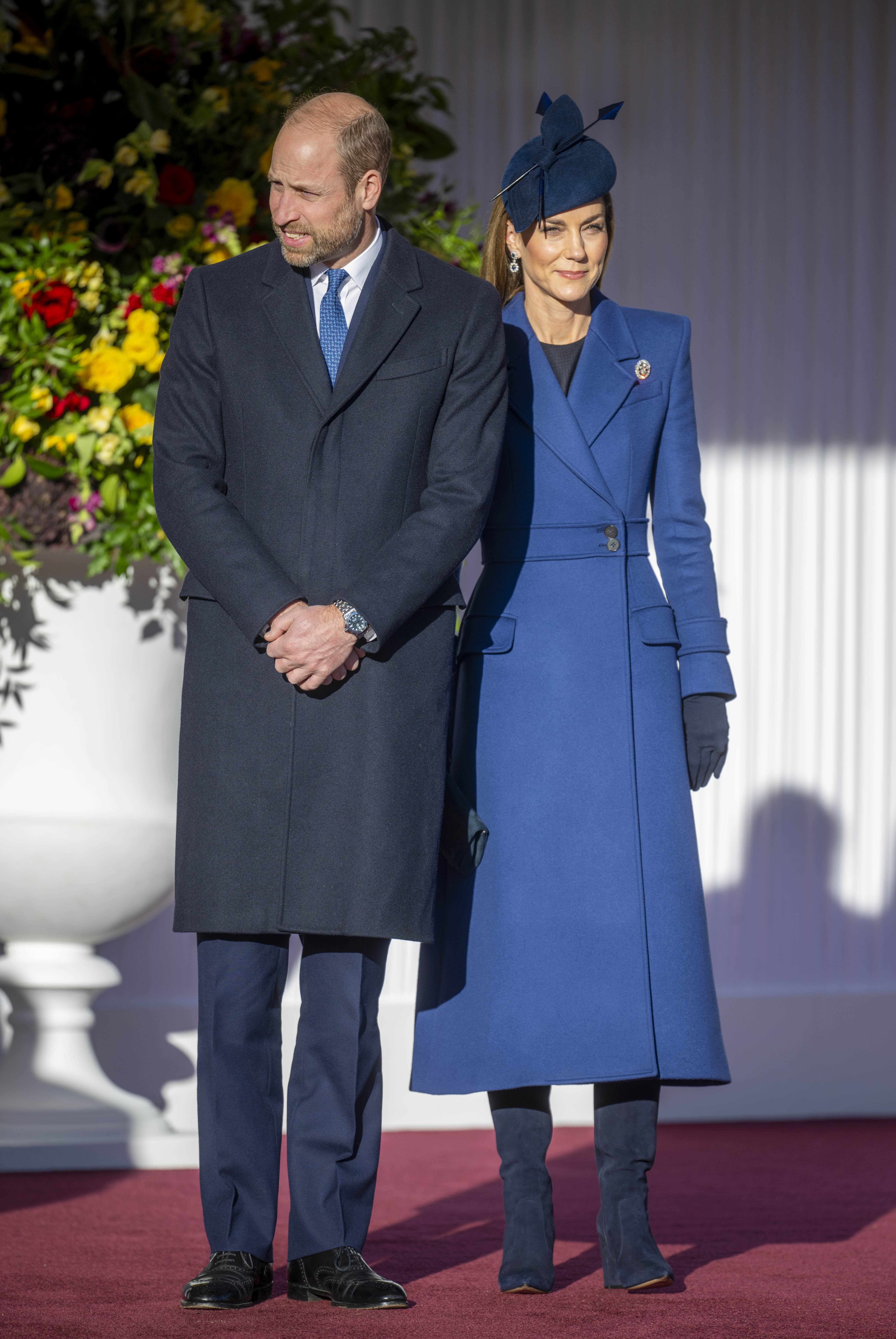 The Prince and Princess of Wales at the German state visit