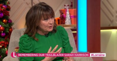 Lorraine on her show