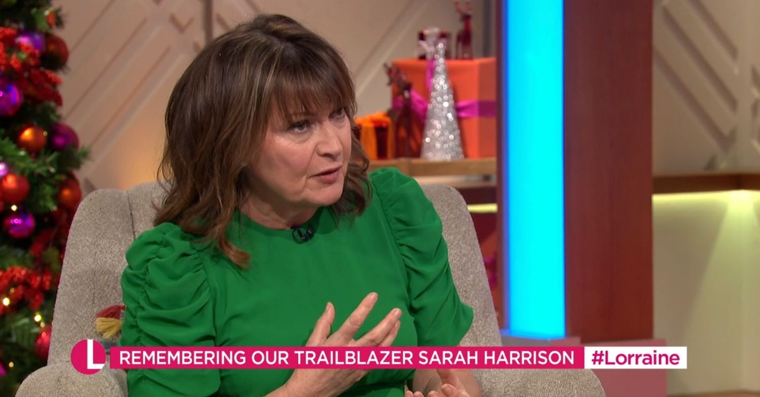 Lorraine on her show