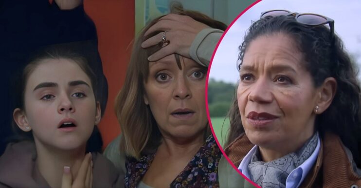 April, Rhona and Celia split pic (Credit: ITV/Comp ED!)
