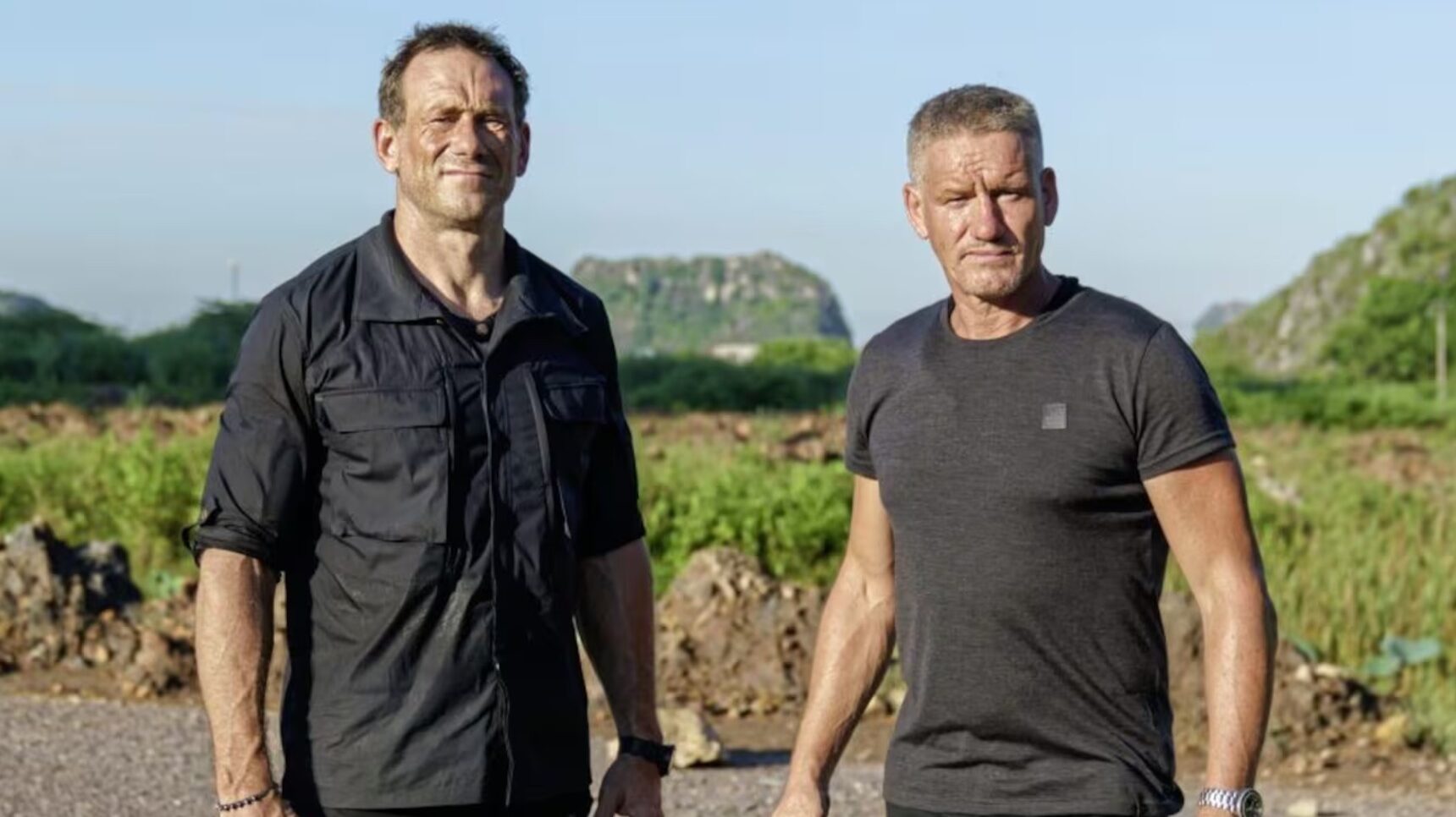 Jason Fox and Billy Bilingham in SAS Who Dares Wins