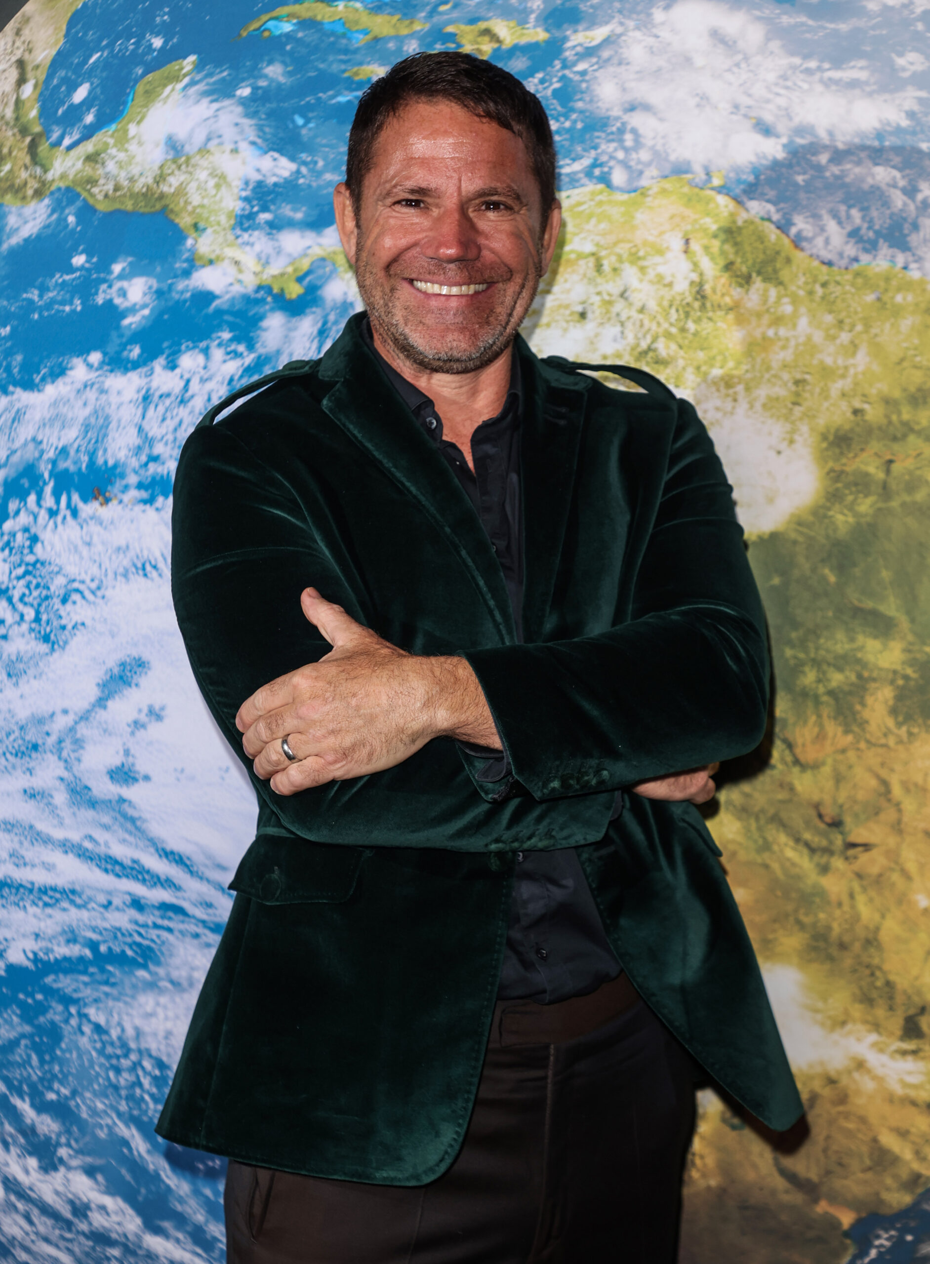 Steve Backshall smiling