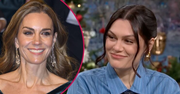 ED composite of Jessie J on This Morning and Kate Middleton at Royal Variety Performance