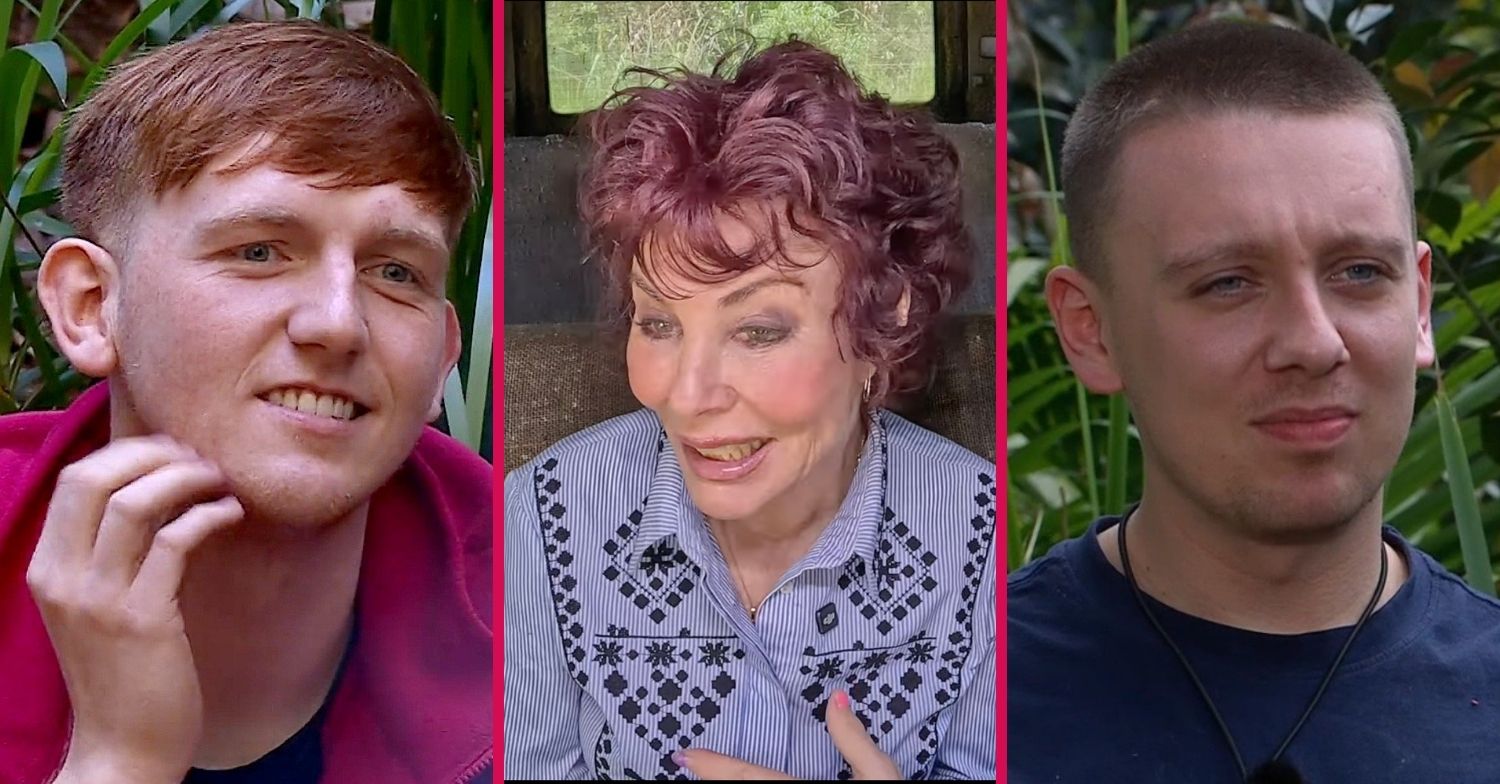 Angry Ginge, Ruby Wax and Aitch on I'm A Celebrity