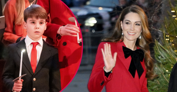 Prince Louis and Princess Kate