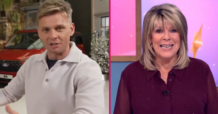 Jeff Brazier and Ruth Langsford on Loose Women