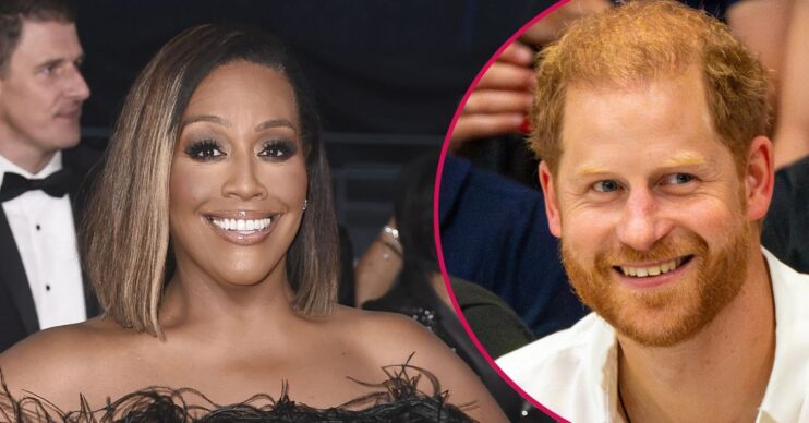 ED composite of Alison Hammond and Prince Harry smiling