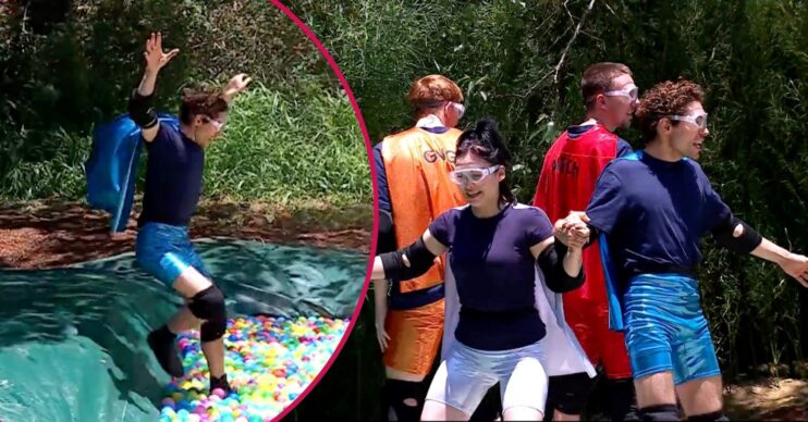 I'm A Celebrity Cyclone challenge