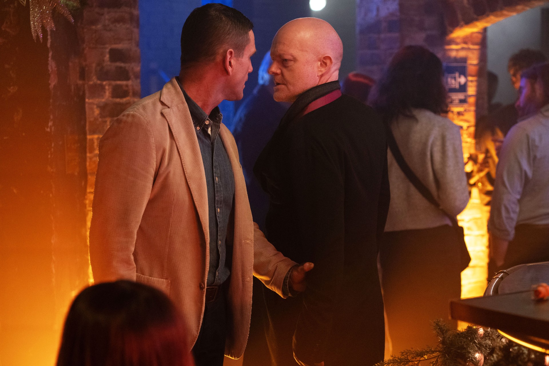 Max argues with Jack in Harry's Barn