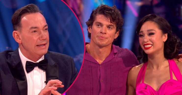 Craig Revel Horwood / Lewis Cope and Katya Jones on Strictly