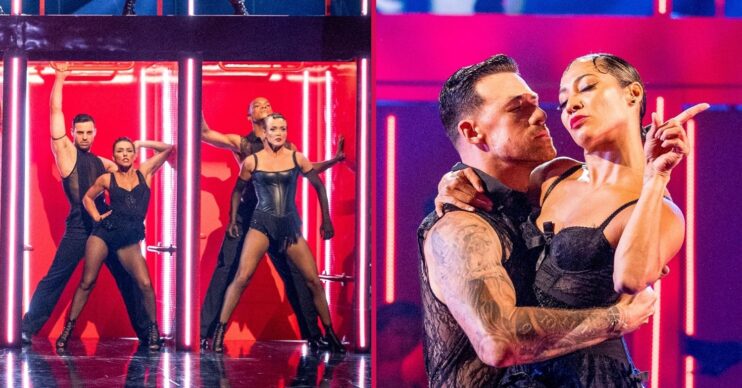 Strictly pros dancing to Chicago