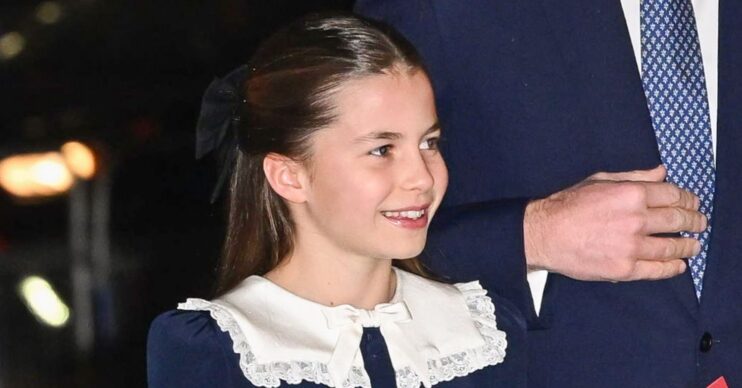 Princess Charlotte at Together at Christmas service