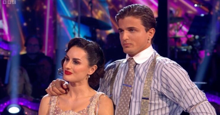 Amber Davies on Strictly