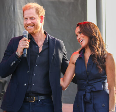 Prince Harry and Meghan Markle at One805 concert