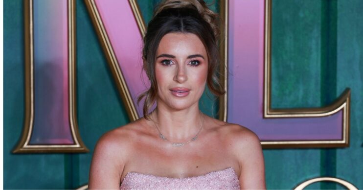 Dani Dyer at a premiere