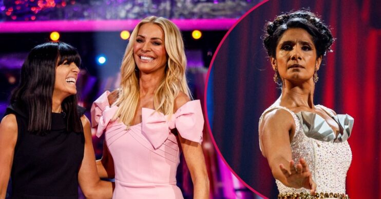 ED comp: Tess and Claudia on Strictly / Balvinder dancing