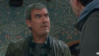 Cain is back and he will fix this - if Marlon gives him a chance in Emmerdale (Credit: ITV)