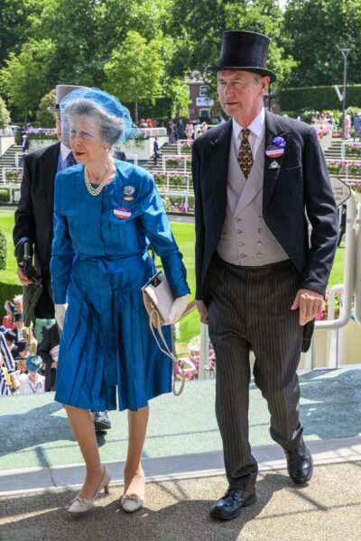Princess Anne and Sir Timothy Laurence at Royal Ascot