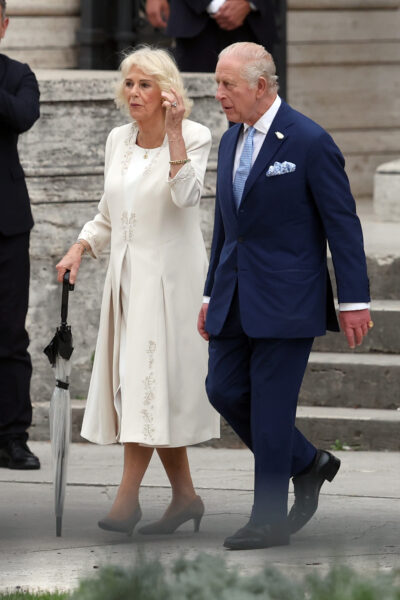 King Charles and Queen Camilla in Rome