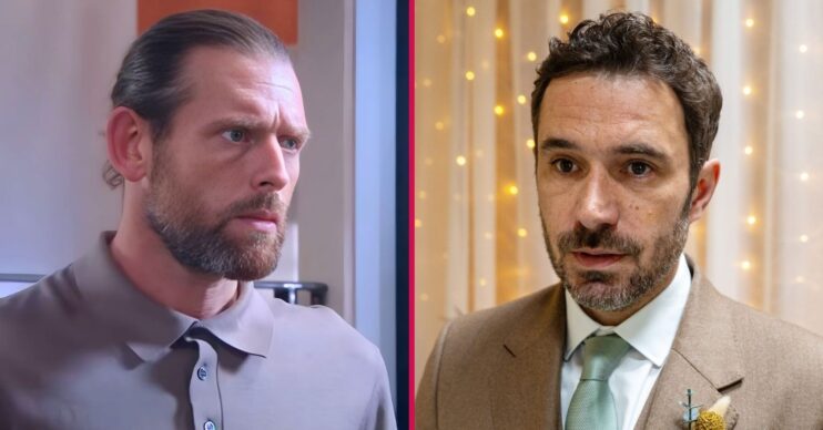 Kev and John in Emmerdale (Credit: ITV/Comp ED!)