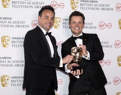 Ant and Dec at the BAFTAs