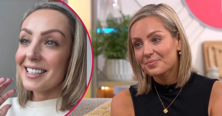 Amy Dowden on Lorraine / Amy on her story