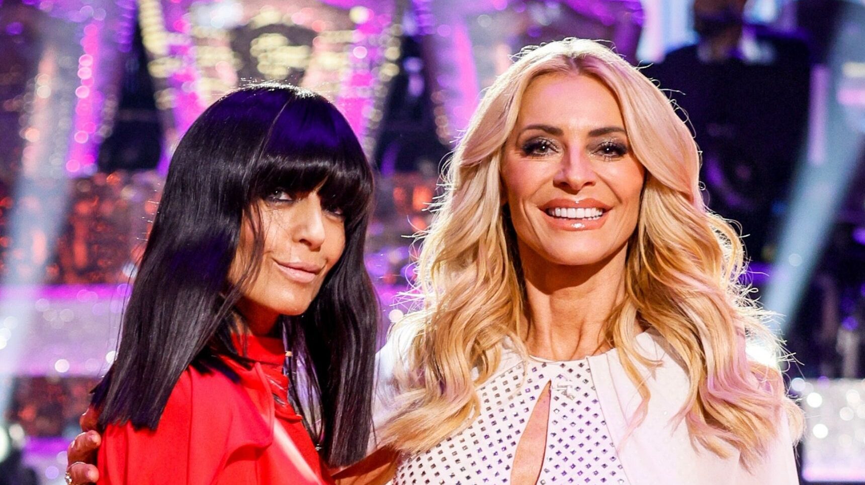 Claudia and Tess hosting Strictly