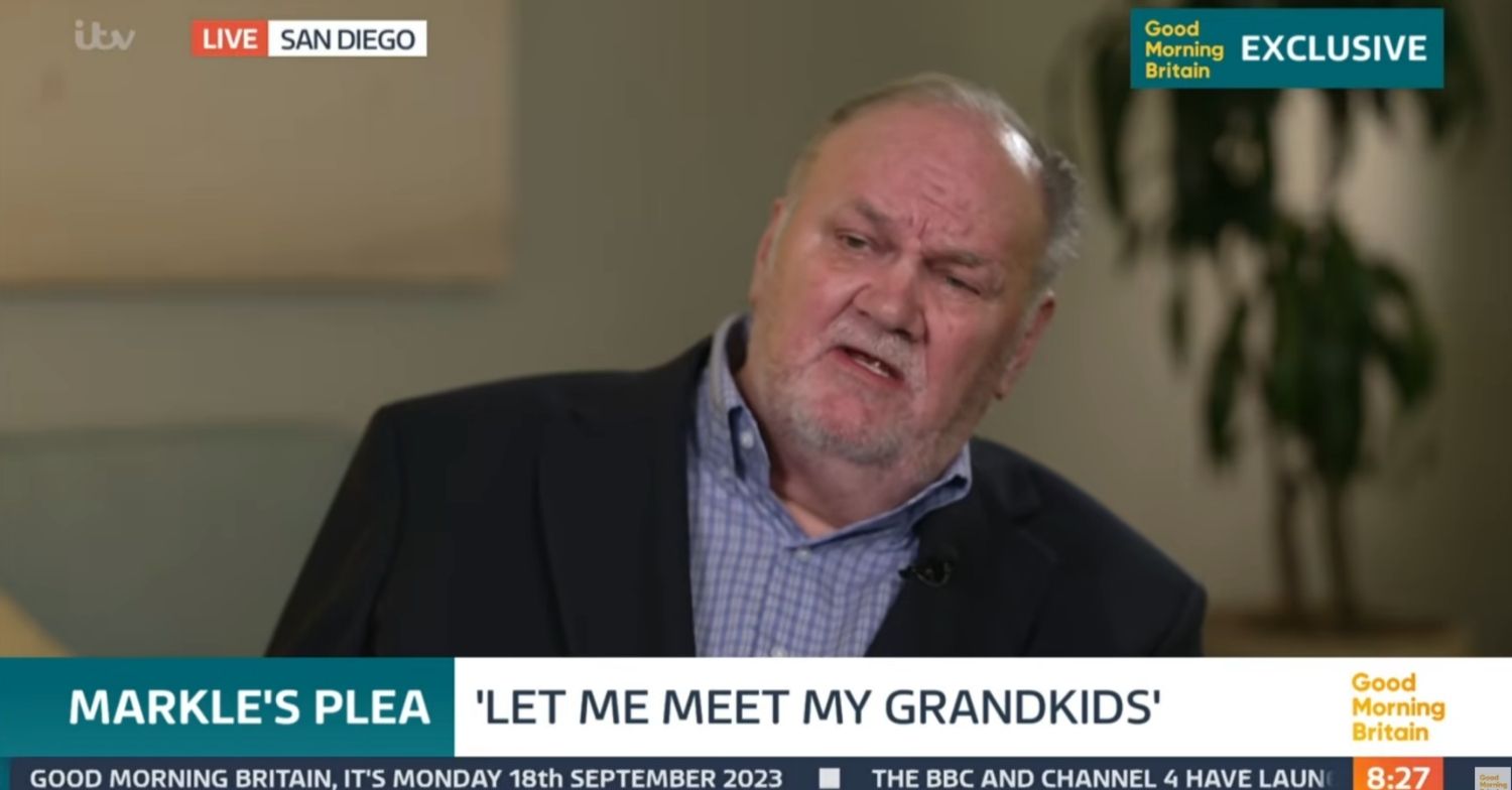 Thomas Markle on Good Morning Britain