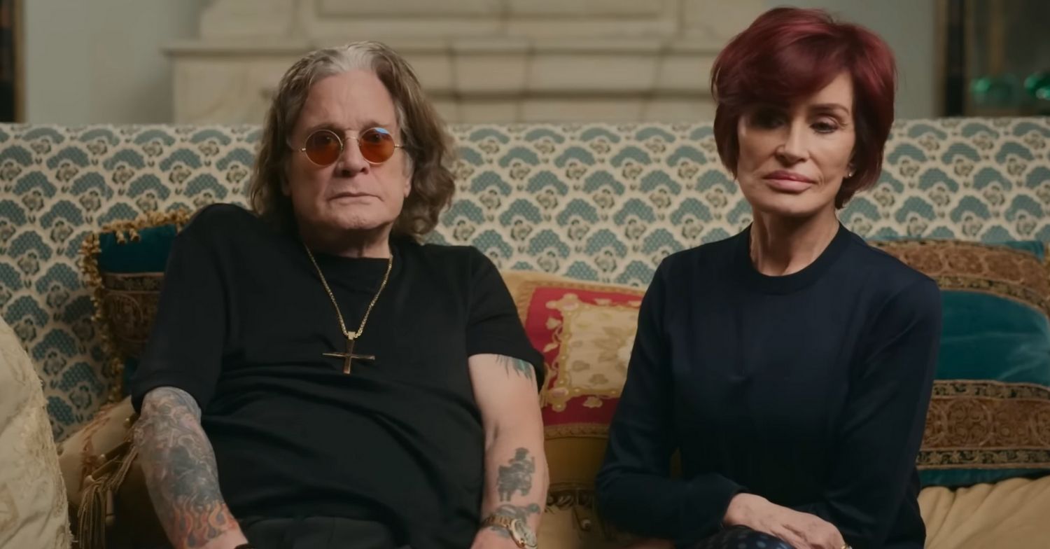 Ozzy Osbourne and Sharon Osbourne