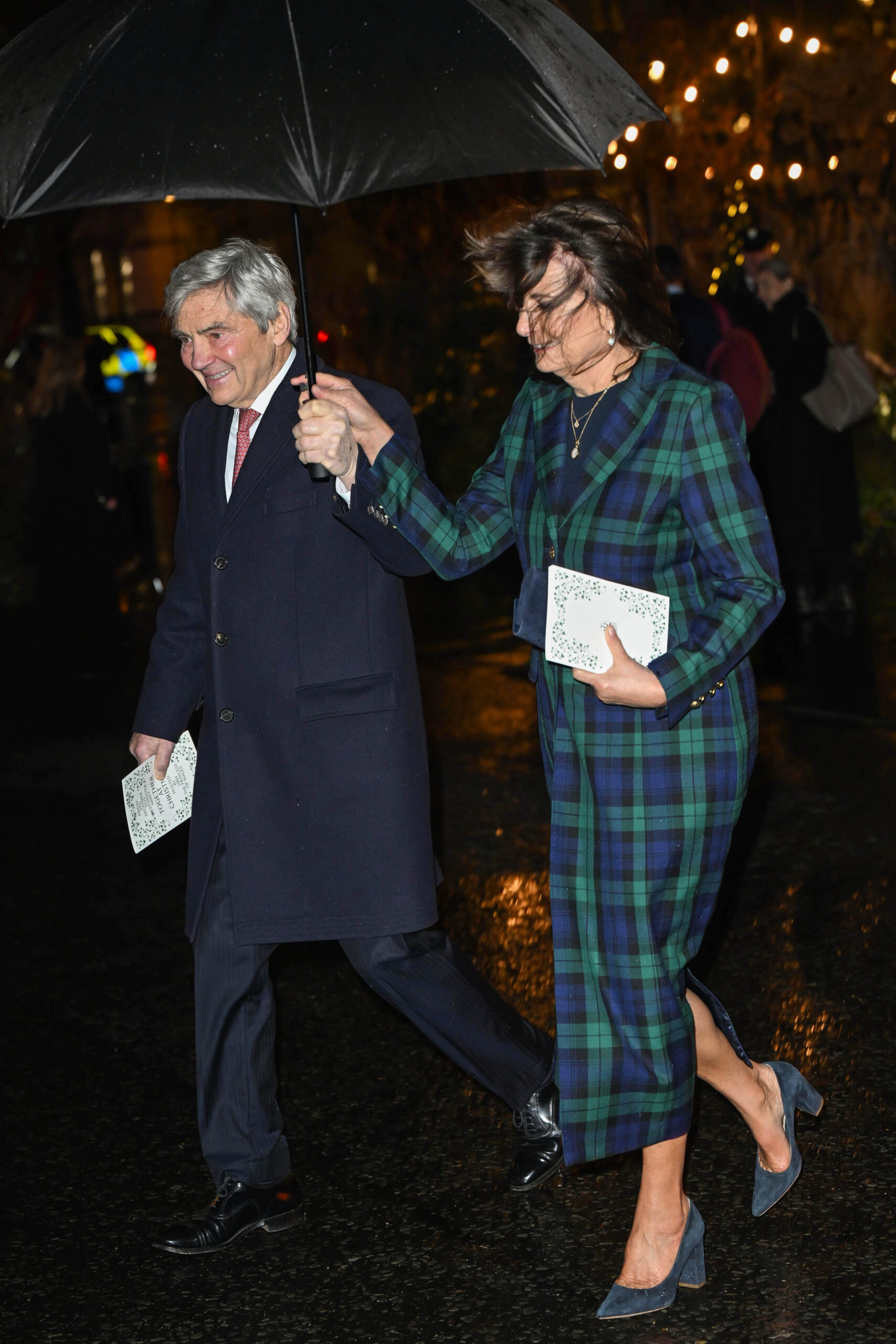 Michael and Carole Middleton at Together at Christmas