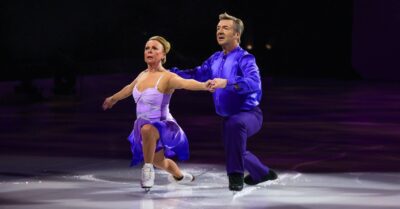Christopher Dean and Jayne Torvill on their farewell tour