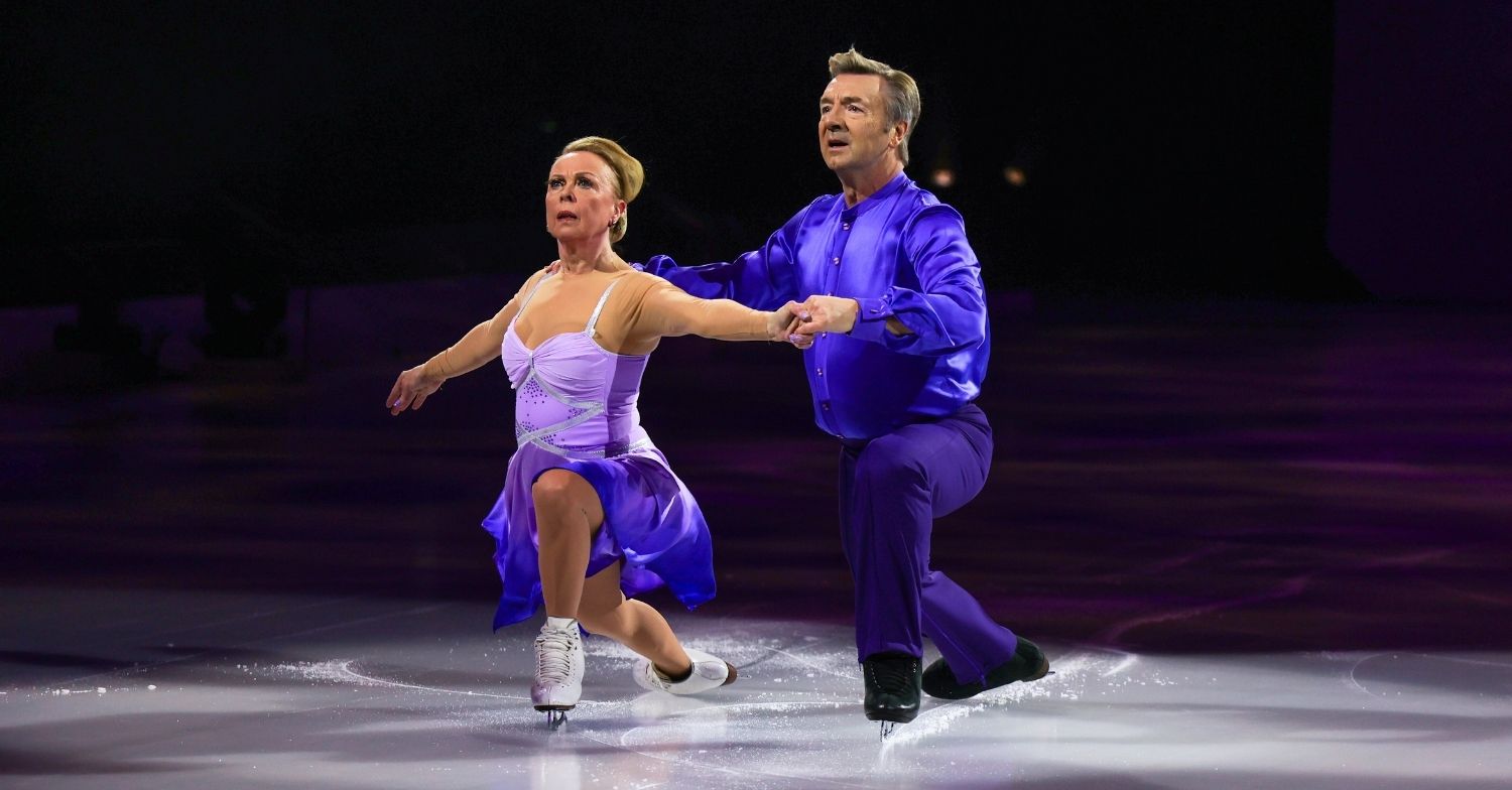 Christopher Dean and Jayne Torvill on their farewell tour