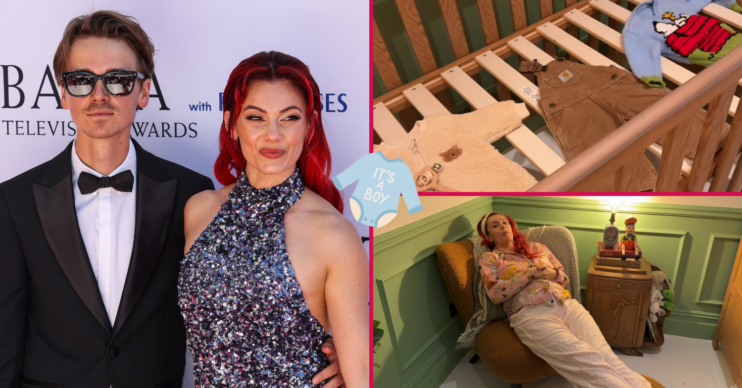 Joe Sugg and Dianne Buswell's nursery for their baby boy